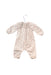A  Long Sleeve Jumpsuits from Les Enfantines in size 6-12M for girl. (Back View)