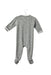 A Grey Long Sleeve Jumpsuits from Jacadi in size 3-6M for boy. (Back View)