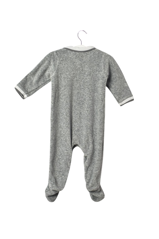 A Grey Long Sleeve Jumpsuits from Jacadi in size 3-6M for boy. (Front View)