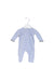 A Blue Long Sleeve Jumpsuits from Tartine et Chocolat in size 0-3M for girl. (Back View)