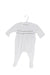 A White Long Sleeve Jumpsuits from Jacadi in size 0-3M for neutral. (Front View)
