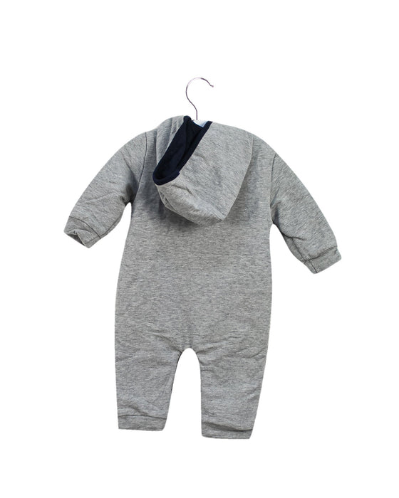 A Grey Long Sleeve Jumpsuits from Nicholas & Bears in size 0-3M for boy. (Back View)