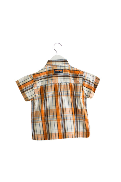 A Orange Shirts from Timberland in size 3-6M for boy. (Back View)