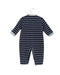 A Navy Long Sleeve Jumpsuits from Chickeeduck in size 6-12M for boy. (Back View)