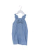 A Blue Overall Dresses from Seed in size 6-12M for girl. (Front View)