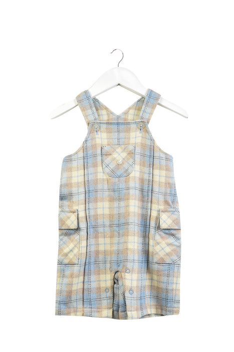 A Blue Overall Shorts from Nicholas & Bears in size 6-12M for boy. (Front View)