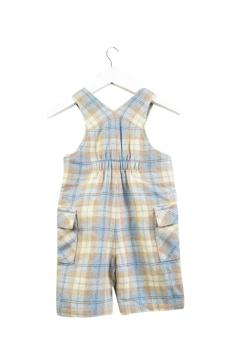 A Blue Overall Shorts from Nicholas & Bears in size 6-12M for boy. (Back View)