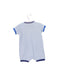 A Blue Short Sleeve Rompers from Petit Bateau in size 3-6M for boy. (Back View)