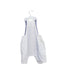 A White Overall Shorts from Petit Bateau in size 12-18M for boy. (Back View)