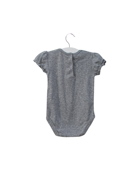 A Grey Short Sleeve Bodysuits from Paula and Baby in size 6-12M for girl. (Back View)