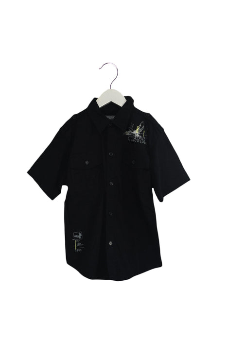 A Black Shirts from Kenneth Cole in size 6T for boy. (Front View)