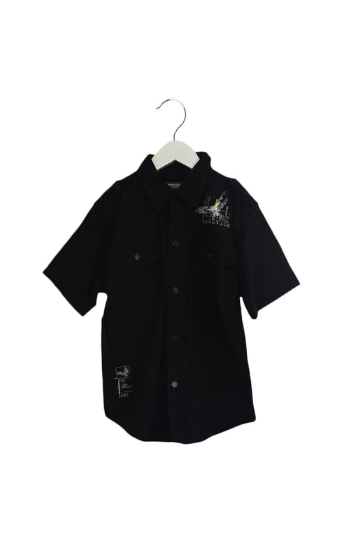 A Black Shirts from Kenneth Cole in size 6T for boy. (Front View)