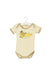A Beige Short Sleeve Bodysuits from Organic Baby in size 3-6M for boy. (Front View)