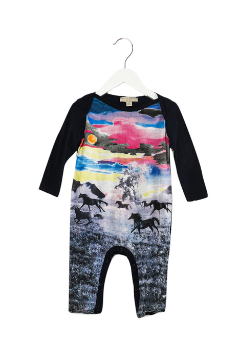 A Navy Long Sleeve Jumpsuits from Stella McCartney in size 6-12M for girl. (Front View)