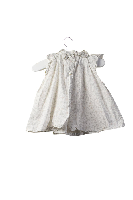 A White Short Sleeve Tops from Dior in size 3-6M for girl. (Back View)