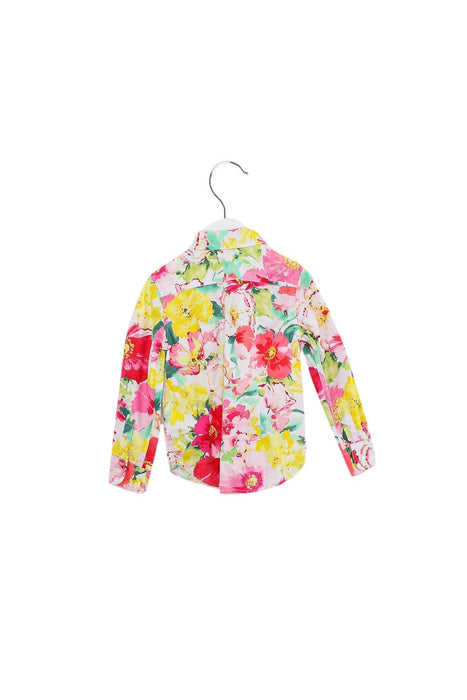 A Pink Shirts from Polo Ralph Lauren in size 3T for girl. (Back View)