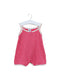 A Pink Sleeveless Rompers from Petit Bateau in size 3-6M for girl. (Back View)