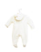 A Beige Long Sleeve Jumpsuits from Natures Purest in size 0-3M for neutral. (Front View)