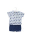 A White Short Sleeve Rompers from Paz Rodriguez in size 6-12M for boy. (Front View)