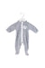 A Grey Long Sleeve Jumpsuits from Tartine et Chocolat in size 0-3M for boy. (Front View)