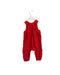 A Red Long Overalls from Purebaby in size 0-3M for girl. (Back View)