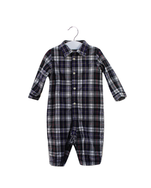 A Multicolour Long Sleeve Jumpsuits from Ralph Lauren in size 3-6M for boy. (Front View)