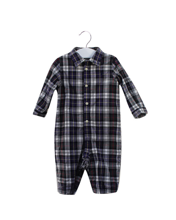 A Multicolour Long Sleeve Jumpsuits from Ralph Lauren in size 3-6M for boy. (Front View)