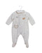 A White Long Sleeve Jumpsuits from Chicco in size 0-3M for girl. (Front View)