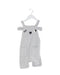 A Grey Sleeveless Rompers from Seed in size 3-6M for girl. (Front View)