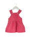 A Pink Overall Dresses from Jacadi in size 2T for girl. (Front View)