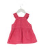 A Pink Overall Dresses from Jacadi in size 2T for girl. (Back View)
