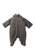 A Grey Long Sleeve Jumpsuits from Bonpoint in size 0-3M for neutral. (Front View)