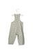 A Grey Long Overalls from Cyrillus in size 12-18M for boy. (Back View)