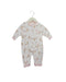 A White Long Sleeve Jumpsuits from Chicco in size 0-3M for girl. (Front View)