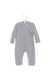 A Navy Long Sleeve Jumpsuits from Petit Bateau in size 12-18M for boy. (Front View)