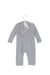 A Navy Long Sleeve Jumpsuits from Petit Bateau in size 12-18M for boy. (Back View)