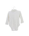 A Ivory Long Sleeve Bodysuits from Jojo Maman Bébé in size 6-12M for boy. (Back View)