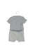 A Grey Short Sleeve Rompers from Nicholas & Bears in size 6-12M for boy. (Back View)
