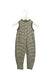 A Green Sleeveless Jumpsuits from Bonpoint in size 3-6M for neutral. (Front View)