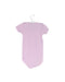 A Pink Short Sleeve Bodysuits from Petit Bateau in size 12-18M for girl. (Back View)