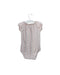A Pink Short Sleeve Bodysuits from and the little dog laughed in size 6-12M for girl. (Back View)