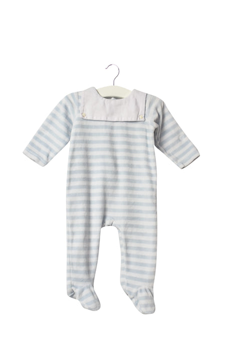 A  Long Sleeve Jumpsuits from Jacadi in size 3-6M for girl. (Front View)
