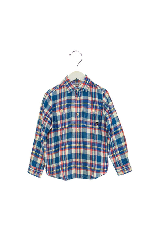 A Multicolour Shirts from Miki House in size 7Y for boy. (Front View)
