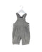 A Grey Long Overalls from Cyrillus in size 6-12M for boy. (Front View)
