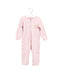 A Pink Long Sleeve Jumpsuits from Petit Bateau in size 2T for girl. (Front View)