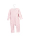 A Pink Long Sleeve Jumpsuits from Petit Bateau in size 2T for girl. (Back View)