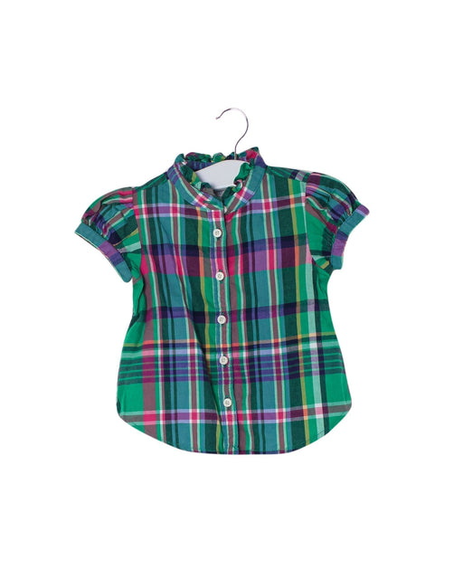 A Green Shirts from Ralph Lauren in size 3-6M for girl. (Front View)