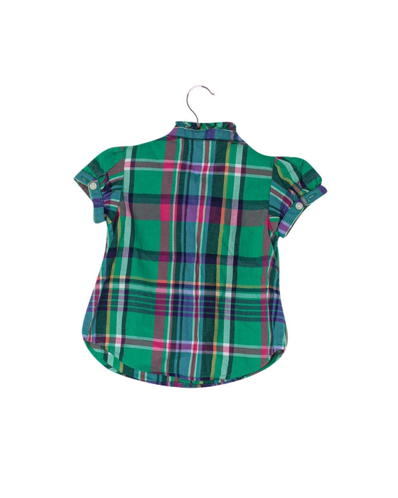 A Green Shirts from Ralph Lauren in size 3-6M for girl. (Back View)