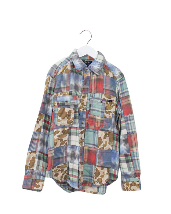 A Multicolour Shirts from Polo Ralph Lauren in size 8Y for boy. (Back View)