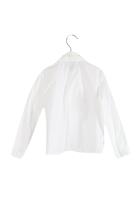 A White Shirts from Bonpoint in size 8Y for girl. (Back View)